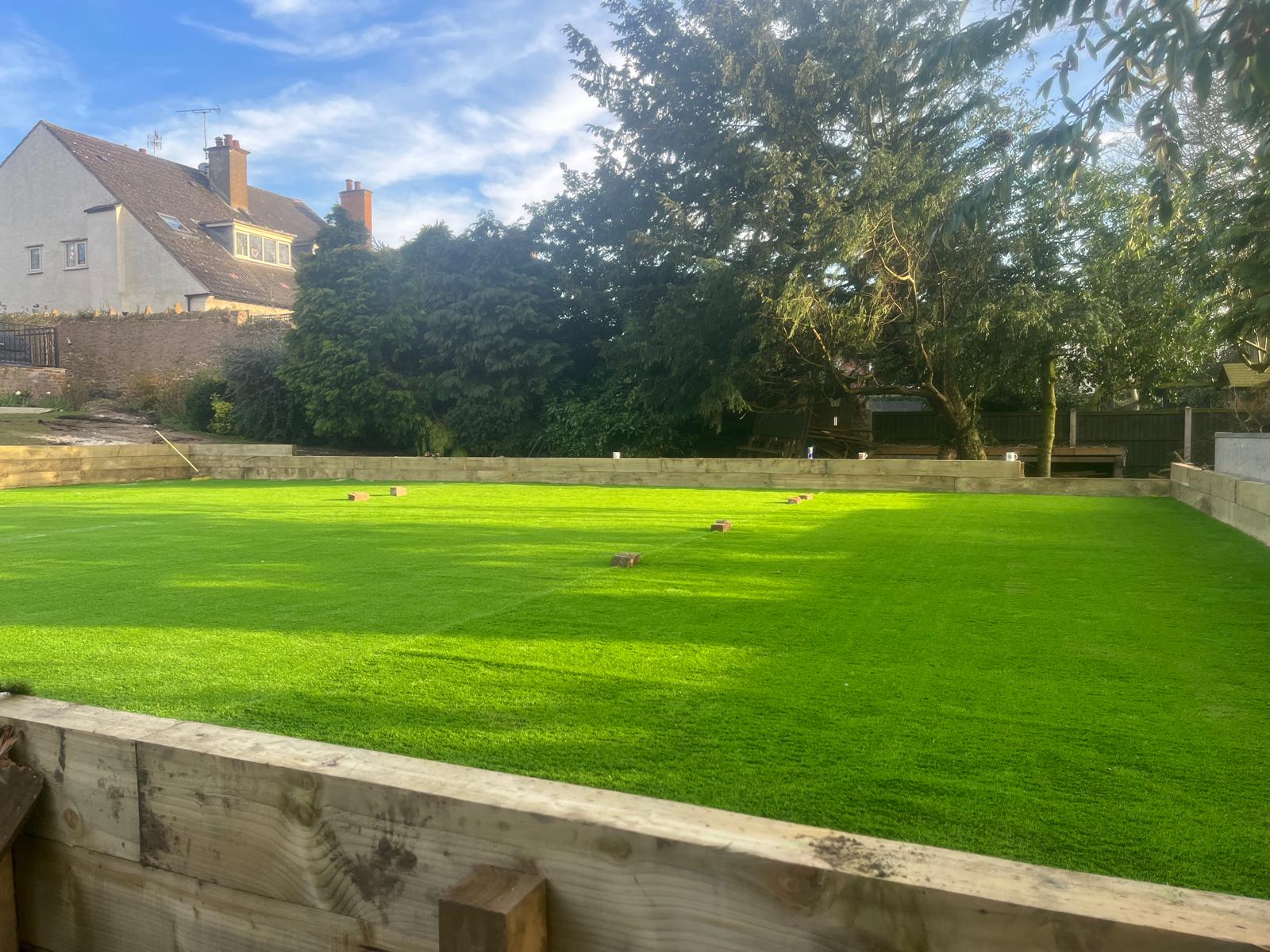 Astro turf finished