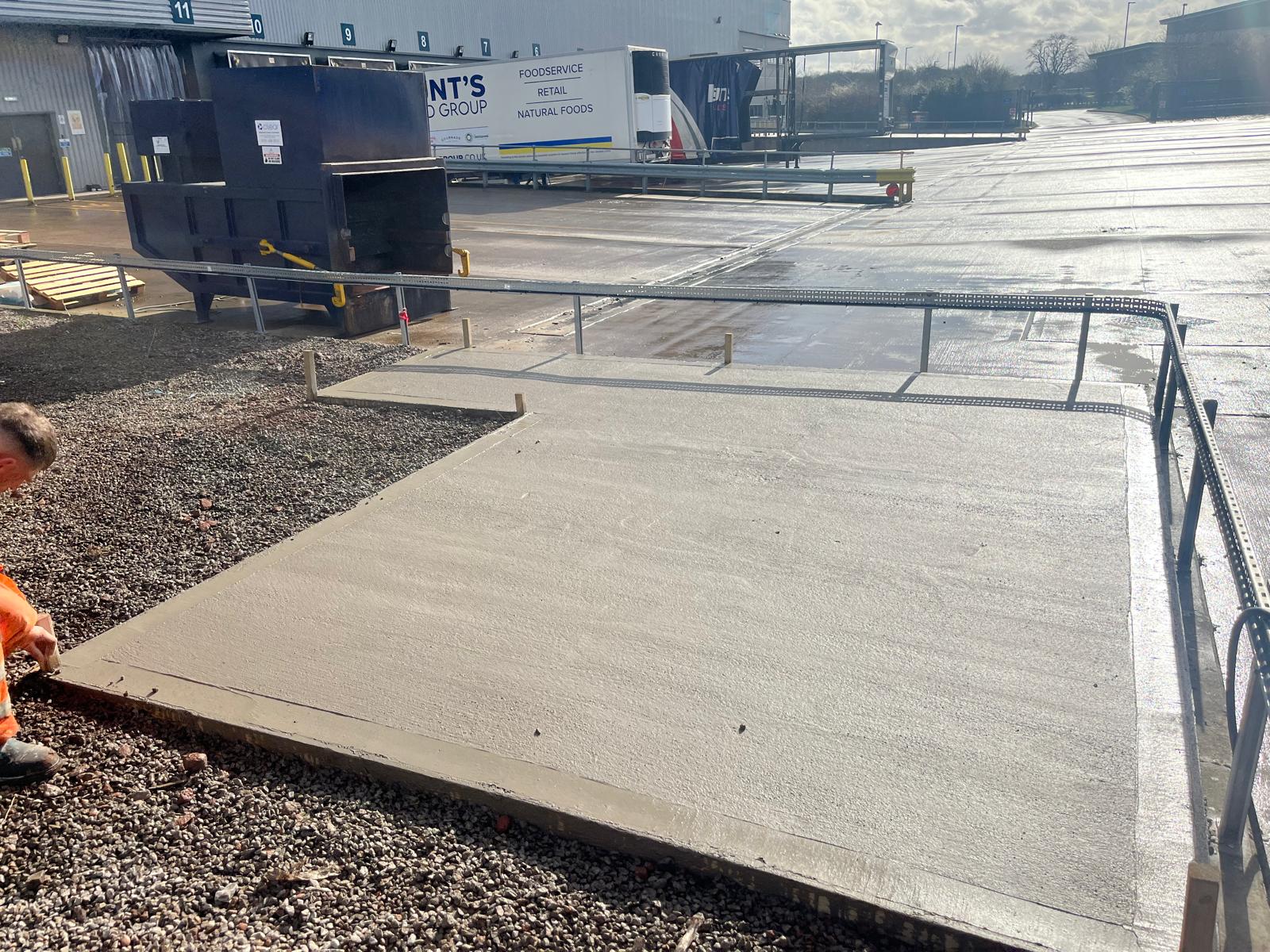 Concrete driveway 2