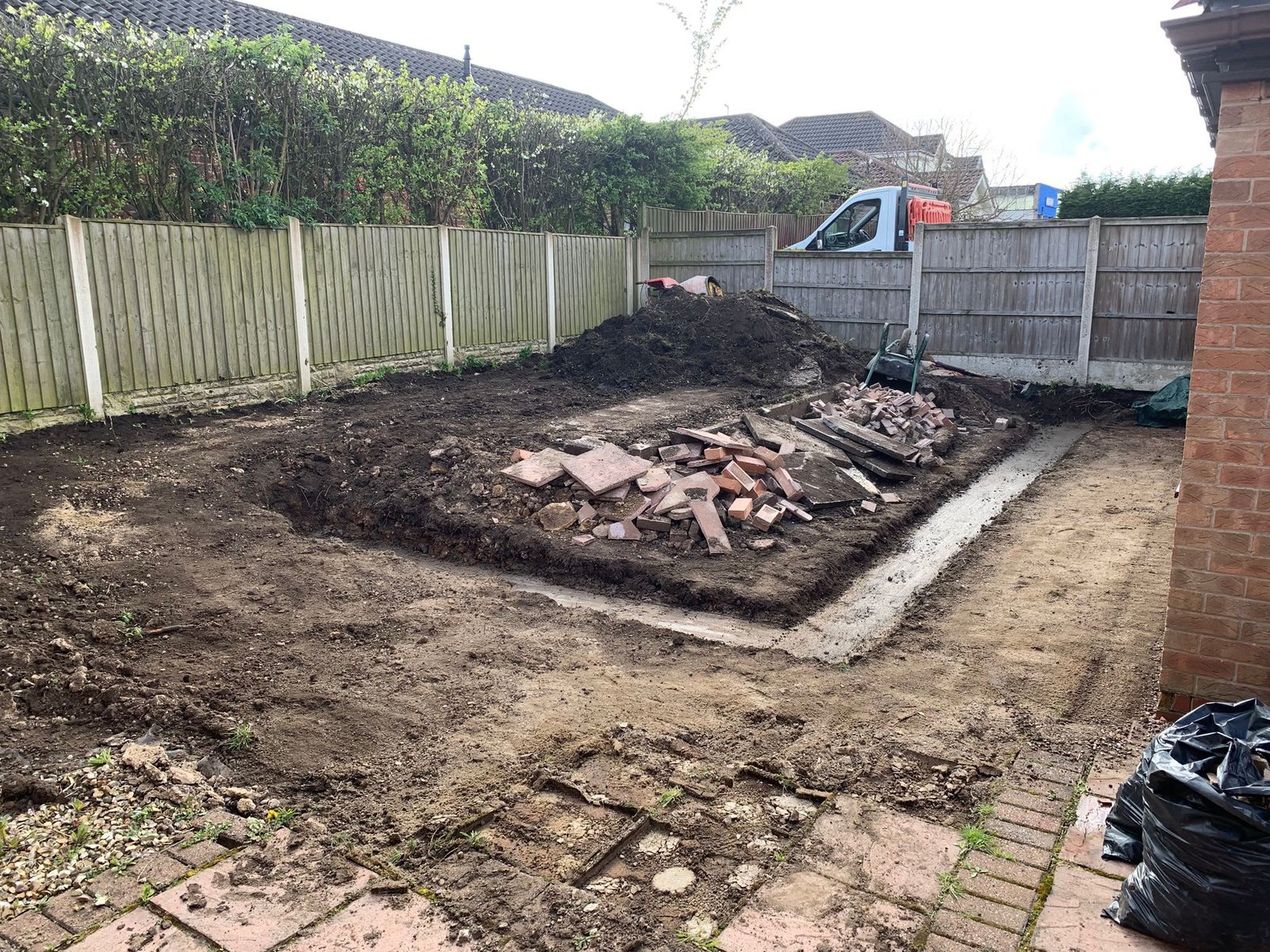 Groundworks excavation 2
