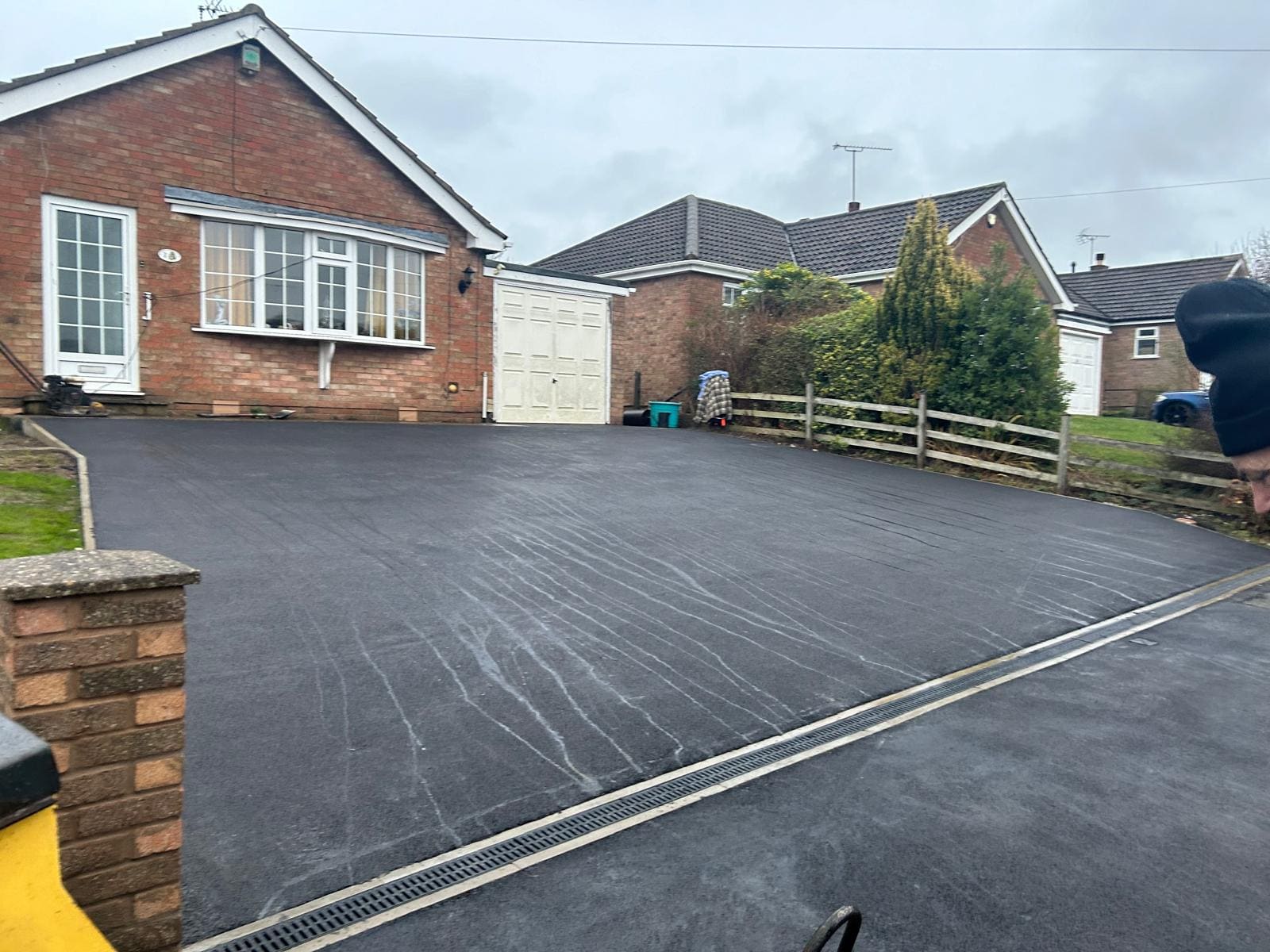 Tarmac driveway