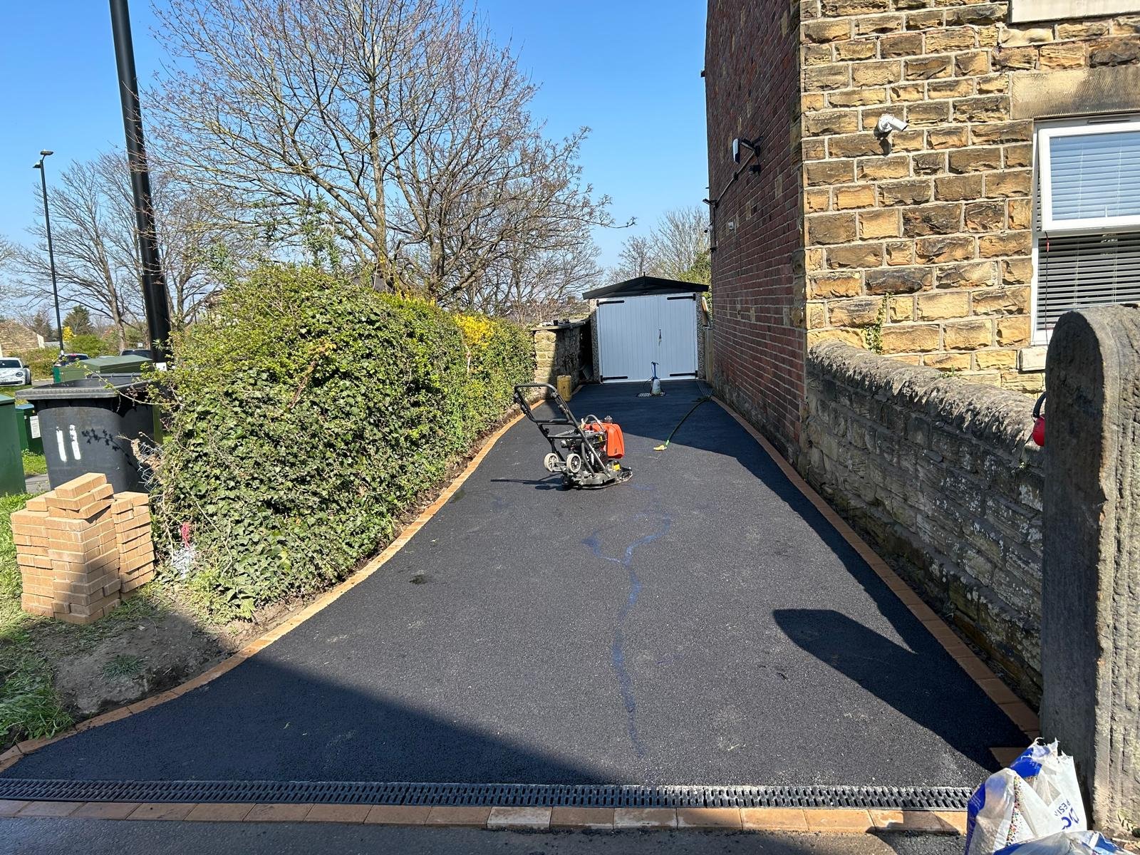 Tarmac side path