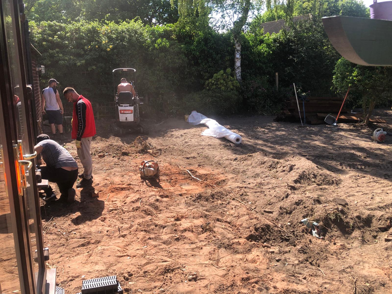 Turf garden prep